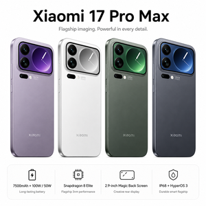 Teléfono Móvil Xiaomi 17 Pro Max 5G Original, Batería Enorme de 7500 mAh, Snapdragon 8 Elite Gen 5, Carga Rápida de 120 W, Pantalla AMOLED 2K de 6.9 Pulgadas, Desbloqueado - Product Image 4