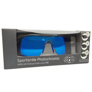 SPEQ Sport Blue Photochromic SP-1548C Glasses Self-Tinting Lenses for Cycling Motorcycling <b>Skiing</b> Other Outdoor Activities - Product Image 2