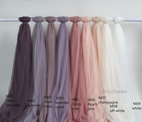Tissu en tulle blanc personnalisé, tissu en maille de polyester, doublure de robe de mariée africaine, textile, fabricant OEM ODM