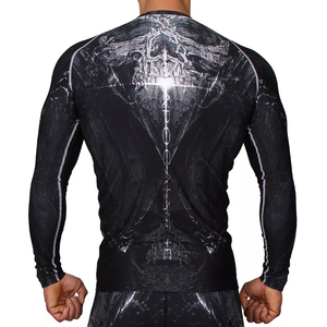 Créez votre propre rashguard pour homme - Vêtements d'entraînement respirants et à séchage rapide avec couleurs et tailles personnalisées |   Service OEM de marque privée - Product Image 4