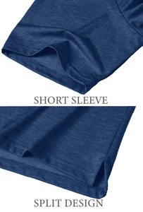 Chemises en polyester à manches courtes en gros, chemises polo décontractées à col pour hommes, personnalisées, séchage rapide, ZML - Product Image 6