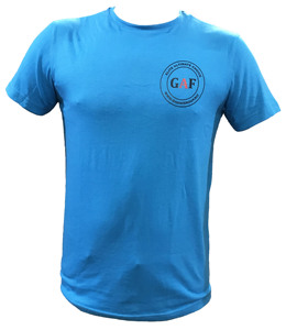 T-shirt de sport pour homme GAF personnalisé en polyester et élasthanne, léger, coupe ajustée, manches courtes, avec poche, séchage rapide, pour entraînement musculaire - Product Image 5