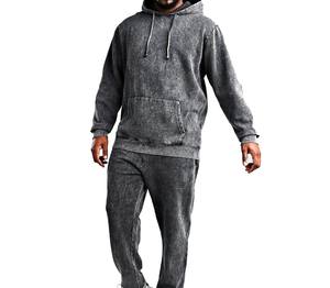 Chándal Deportivo para Hombre con Lavado Ácido, Diseño Nuevo, Transpirable, Precio al por Mayor, Totalmente Personalizable - Product Image 3