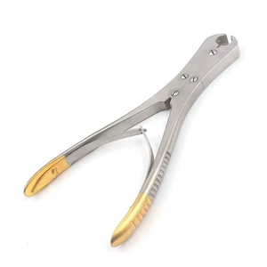 Juego de Instrumentos Ortopédicos Eléctricos de Acero Inoxidable Chapado en Oro, Pinzas para Cortar Huesos con Certificación CE, Grado A+ para Remodelación Quirúrgica - Product Image 1