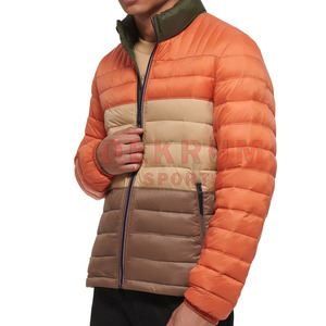 Blouson matelassé léger pour homme 2026, col montant, longueur standard, neuf, personnalisable avec logo, idéal pour l'hiver - Product Image 5