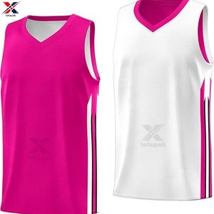 Camisetas de Baloncesto Transpirables 100% Poliéster, Sublimación Personalizada, Impresión Serigráfica, Absorción de Humedad, Antibacterianas, Sin Mangas - Product Image 6