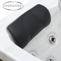 Baignoire de massage à air extérieur populaire en acrylique, spa de loisirs moderne pour hôtel, mini-piscine spa à remous