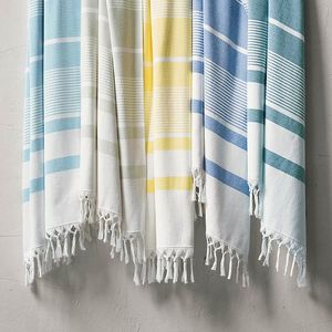 2024 Premium Collection Organic Cotton Fouta <b>Towel</b> Eco-Friendly Striped Design <b>Hammam</b> Beach <b>Towels</b> - Product Image 2