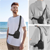 Sac à dos bandoulière thermique de haute qualité, tendance, avec fermeture éclair, pour homme et femme, en polyester, idéal pour l'extérieur et l'université, vente en gros