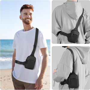 Wholesale High Quality Fashion Zip Single Strap <b>Crossbody</b> <b>Bag</b> Backpack Outdoor College <b>Shoulder</b> <b>Bag</b> for <b>Men</b> Women - Product Image 5