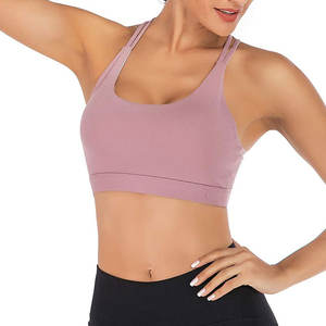 Nouveau soutien-gorge de sport personnalisé respirant OEM, motif imprimé multi-couleurs, vêtements de yoga fitness - Product Image 1