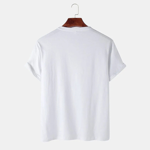 T-shirt pour homme 100% polyester, poids lourd, coupe classique, 240 GSM, respirant, logo personnalisé, impression numérique, design pour homme - Product Image 2