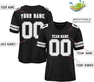 2025 camisetas para hombre #1Hurts #11 marrón #62 Kelce camisetas de fútbol americano uniforme bordado cosido - Product Image 2