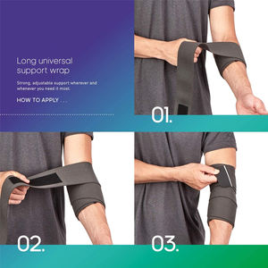 BAS quantité minimale de commande Genouillères élastiques de fitness robustes personnalisées pour l'haltérophilie Genouillères élastiques de haute qualité pour le soutien des genoux - Product Image 5