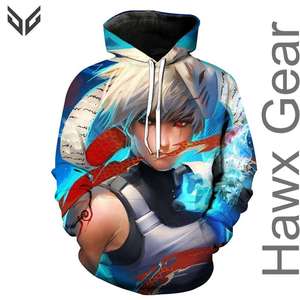 เสื้อมีฮู้ดแบบสวมหัวของผู้ชายผ้าฟลีซซับในผ้าพิมพ์ลายแฟชั่นสำหรับฤดูหนาว - Product Image 3