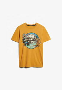 2025เสื้อยืดผ้าฝ้ายออร์แกนิค100% ขนาดใหญ่พิเศษสำหรับผู้ชายระบายอากาศได้ทรงหลวมพิมพ์ลาย DTG - Product Image 3