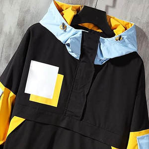 เสื้อฮู้ดใส่ได้ทั้งชายและหญิงเสื้อมีฮู้ดและเสื้อสเวตเตอร์เปิดไหล่สำหรับผู้ชายออกแบบได้ตามที่ต้องการ - Product Image 4