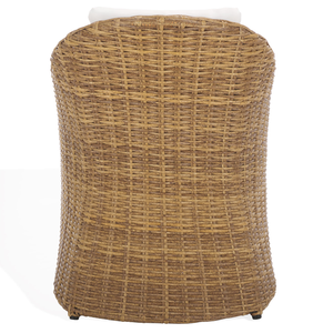 เก้าอี้รับประทานอาหารหวายกลางแจ้งผ้าทอมือพร้อมเบาะรองนั่งและเบาะรองหลัง - Product Image 5