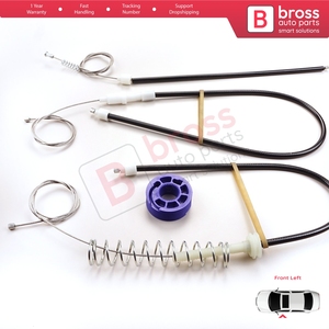 Kit de Reparación de Elevalunas Delantero Izquierdo BWR990 para Phaeton 3D MK1 2002-2016 V6 V8 W12 SWB LWB 3D1837461 - Product Image 4