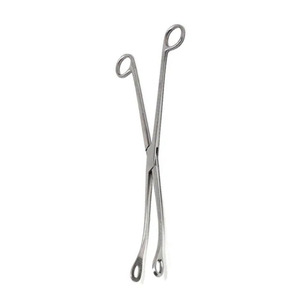 Pinzas Kelly para Placenta (Pinzas PPIUCD) Manuales Curvas con Esponja Dentada Reutilizables de 33 cm de Acero Inoxidable Alemán Inoxidable para Obstetricia/Ginecología - Product Image 3