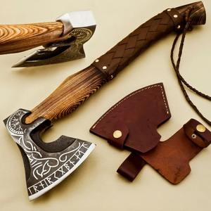 Camping Hatchet Tomahawk <b>Axe</b> Carbon Steel Tomahawk <b>Axe</b>. - Product Image 3