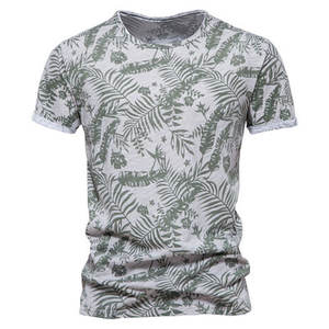 T-shirt à sublimation de haute qualité pour hommes en vrac 100% coton impression numérique respirant coupe ample - Product Image 2