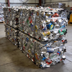 Déchets de canettes en aluminium UBC, canettes de boissons usagées comprimées à haute densité pour le recyclage industriel et l'exportation - Product Image 1