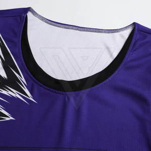 Meilleures ventes uniformes de basket-ball sans manches pour hommes professionnels Shorts confortables et respirants Sportswear Pattern Logo Nouveaux ensembles - Product Image 3