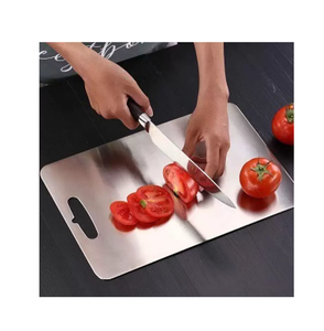 Planche à découper en acier inoxydable ou planche à découper double face pour la viande et les légumes personnalisé meilleur prix - Product Image 3