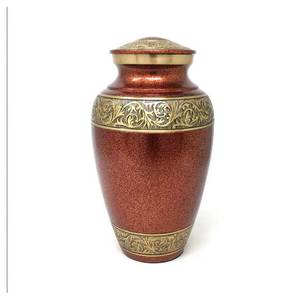 Affordable Metal Cremation Urn Human <b>Ashes</b> Funeral <b>Keepsake</b> Urn Manufacturer Exporter India - Product Image 5