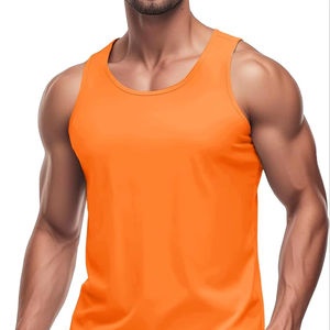 <b>Men's</b> UPF 50+ Breathable Tank Top Quick Dry Summer Workout Muscle Sleeveless <b>Shirts</b> for <b>Swim</b> Beach Bodybuilding Knitted Weaving - Product Image 1
