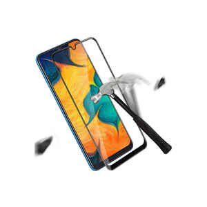 Protector de Pantalla de Vidrio Templado Negro Premium Resistente a Impactos para Realme C11, Cobertura Total, Anti-Espía y Anti-Golpes - Product Image 4