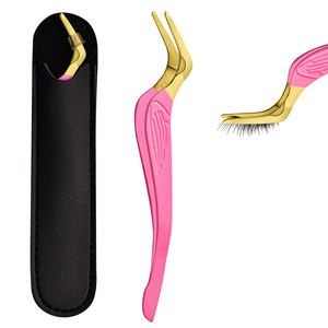 Premium Quality Reusable Mink <b>Lash</b> Applicator Gold-Plated Stainless Steel with Precision Anti-Static Private Labelling - Product Image 3