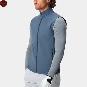 Gilet Softshell Léger pour Hommes, Gilet d'Extérieur Unisexe Personnalisé, Gilet sans Manches avec Poche, Fermeture Éclair, Gilet de Golf pour Hommes - Product Image 2