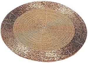 Napperon de table en verre rond fait à la main de 14 pouces perles blanches perles argentées et dorées élégantes et élégantes - Product Image 4