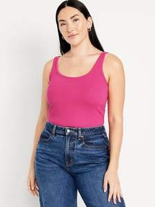 y2k style Breathable fabric Customizable Women's summer Tank Top Ribbed high quality tank top for Women - Product Image 5