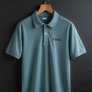 Camisetas polo blancas al por mayor para hombre, de alta calidad, 100% algodón, con logotipo bordado, manga corta, camisetas polo para mujer con cierre de botones - Product Image 5