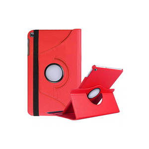 Étui rotatif Netzy pour Galaxy Tab a 8.0 (2019) T290 compatible avec la couleur rouge - Product Image 1