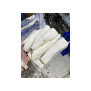 Frozen <b>cassava</b> has been peeled cut into small pieces for easy preparation of meals rich in vitamin C potassium for breakfast. - Product Image 1