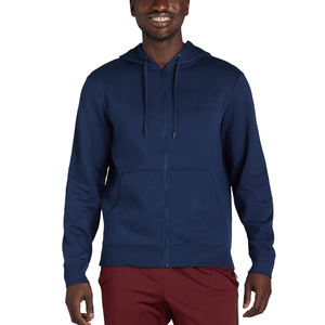 Sweat à capuche zippé pour homme, coupe classique, 100% coton, haute qualité, style urbain, mode décontractée, hiver - Product Image 6