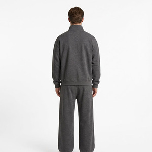 Hawk Eye Sports Customized Men's Winter Thick Fleece Slim Sports Suit Tracksuits <b>Pants</b> Leopard Pattern Own Logo Anti-Bacterial - Product Image 1
