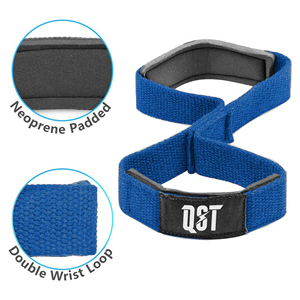 Sangle de support de poignet en coton pour haltérophilie, pour entraînement de gymnastique, sangles de levage, sangle de rembourrage en néoprène - Product Image 5