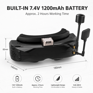 SKYZONE SKY04X PRO 04O PRO 02O V2 HD OLED FPV Goggles 5 8G Video Headset for <b>RC</b> <b>Drone</b> - Product Image 5