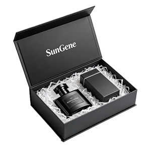 Boîte d'emballage cosmétique portable haut de gamme de qualité supérieure, forme de livre, boîte rigide en carton pour ensembles de parfums pour femmes - Product Image 2