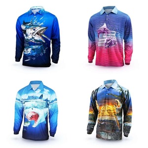 Camisetas Polo de Pesca con Protección UV para Hombre, Diseño Personalizado por Sublimación, Camisetas de Manga Larga, Jersey de Pesca, Camiseta de Pesca - Product Image 2