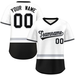 baseball jersey Custom Baseball Jerseys <b>90s</b> Street Hip-Hop Sweat-Absorbent Softball Uniform Short-Sleeve Cardigan Baseball - Product Image 6