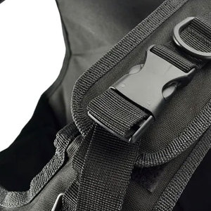 Venta al por mayor de chalecos tácticos personalizados para hombre, chalecos tácticos de seguridad multifuncionales de color sólido para hombre, venta al por mayor al aire libre - Product Image 4