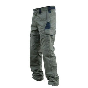 Vêtements de travail durables pour hommes, pantalons multi-poches, pantalons cargo haute visibilité, sécurité, haute visibilité, logo personnalisé, vêtements de travail OEM - Product Image 2