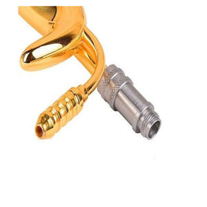 Retractor de pecho estilo Ferriera de acero inoxidable no magnético con tubo de succión de fibra óptica aprobado por CE - Product Image 3
