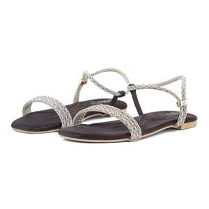 Brown FN5916 <b>Heeled</b> <b>Sandal</b> with Fancy Detail - Product Image 3